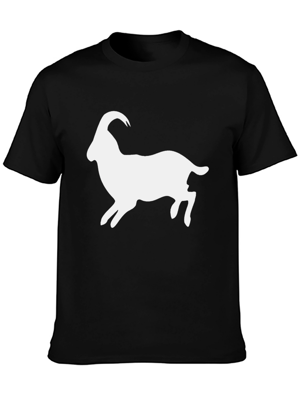 Goat Graphic Tee - Black Unisex T-Shirt