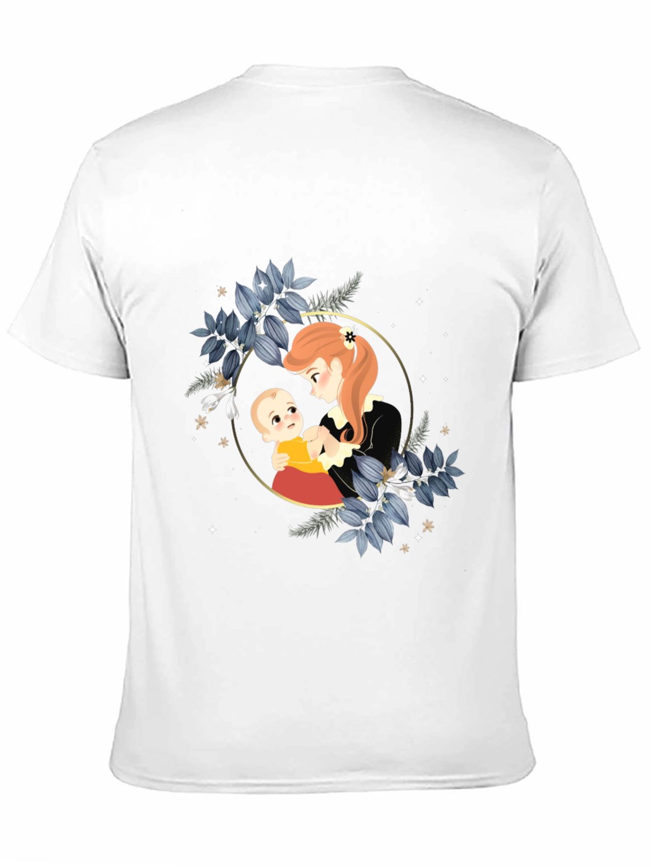Mother & Baby Graphic Tee - Stylish Comfort