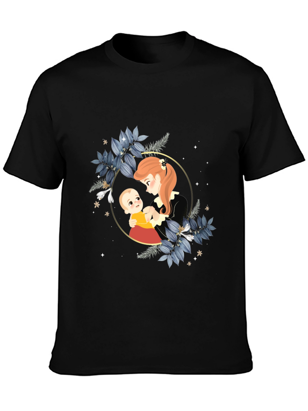 Mother & Baby Graphic Tee - Stylish Comfort