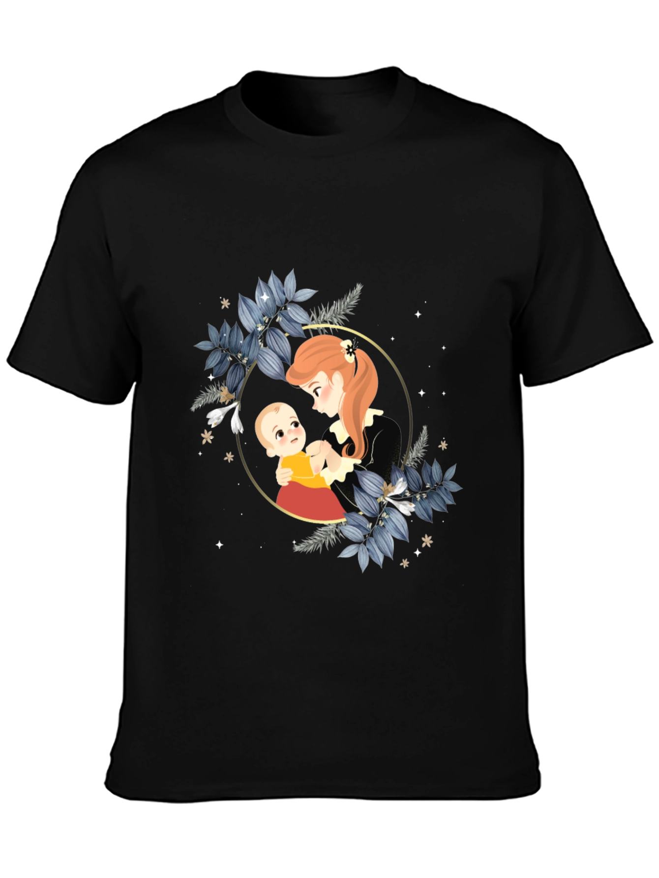 Mother & Baby Graphic Tee - Stylish Comfort