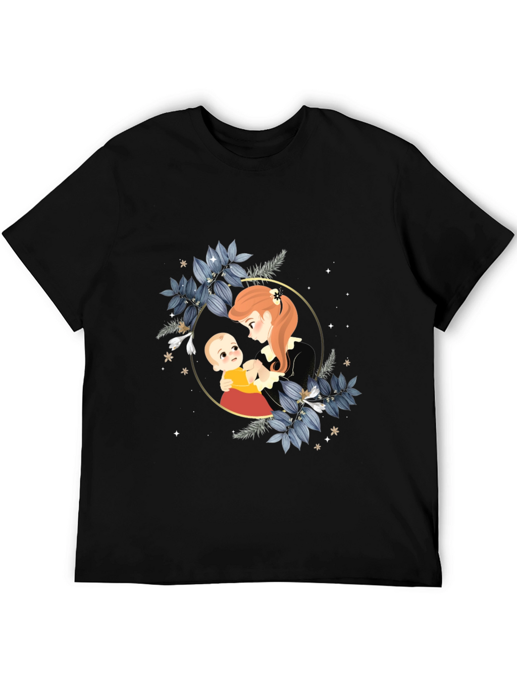 Mother & Baby Graphic Tee - Stylish Comfort