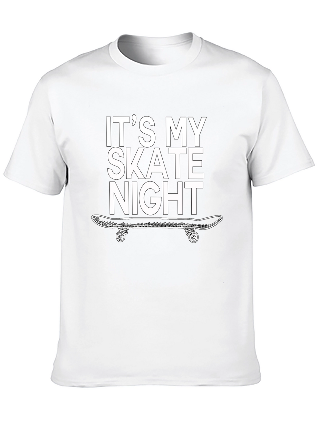 Its My Skate Night Graphic Tee