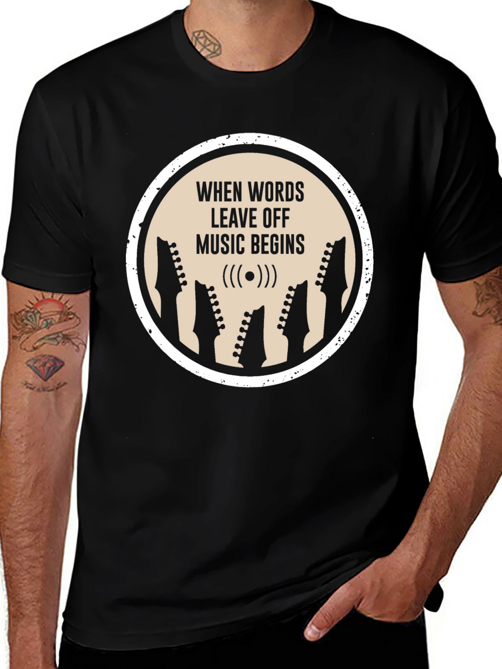 Music Begins T-Shirt