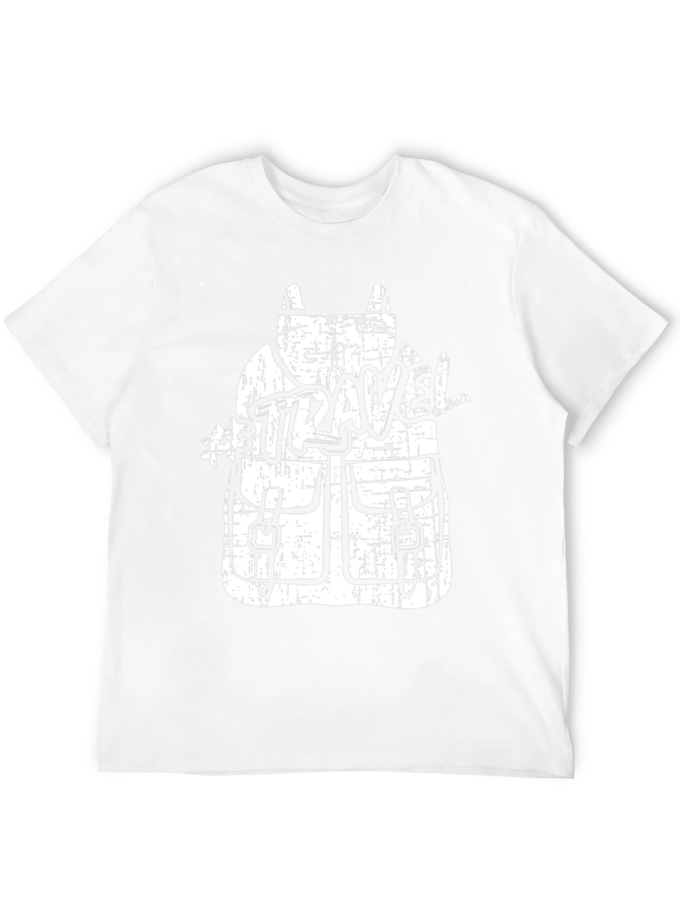 Travel Backpack Graphic Tee - Adventure Ready