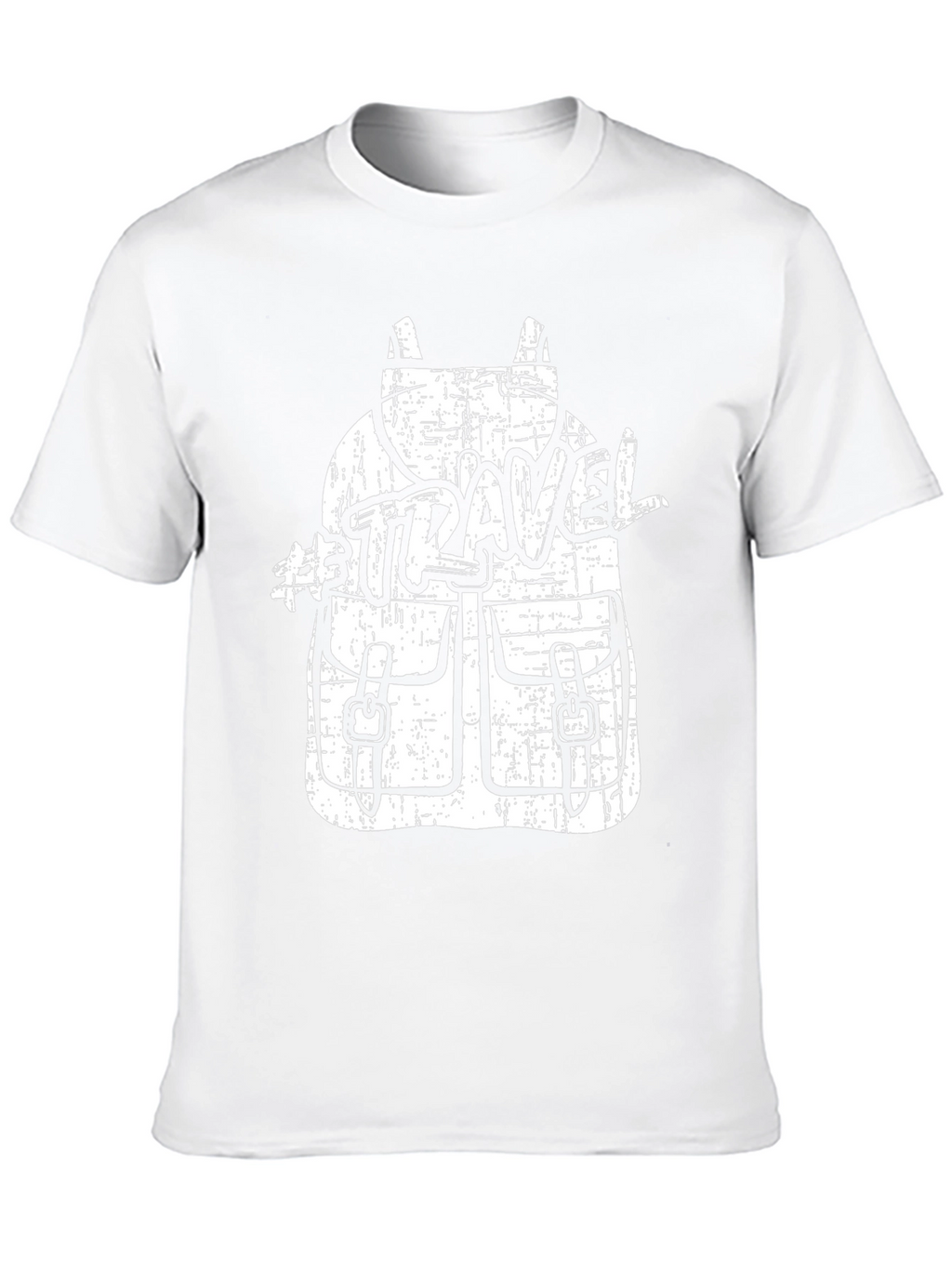 Travel Backpack Graphic Tee - Adventure Ready