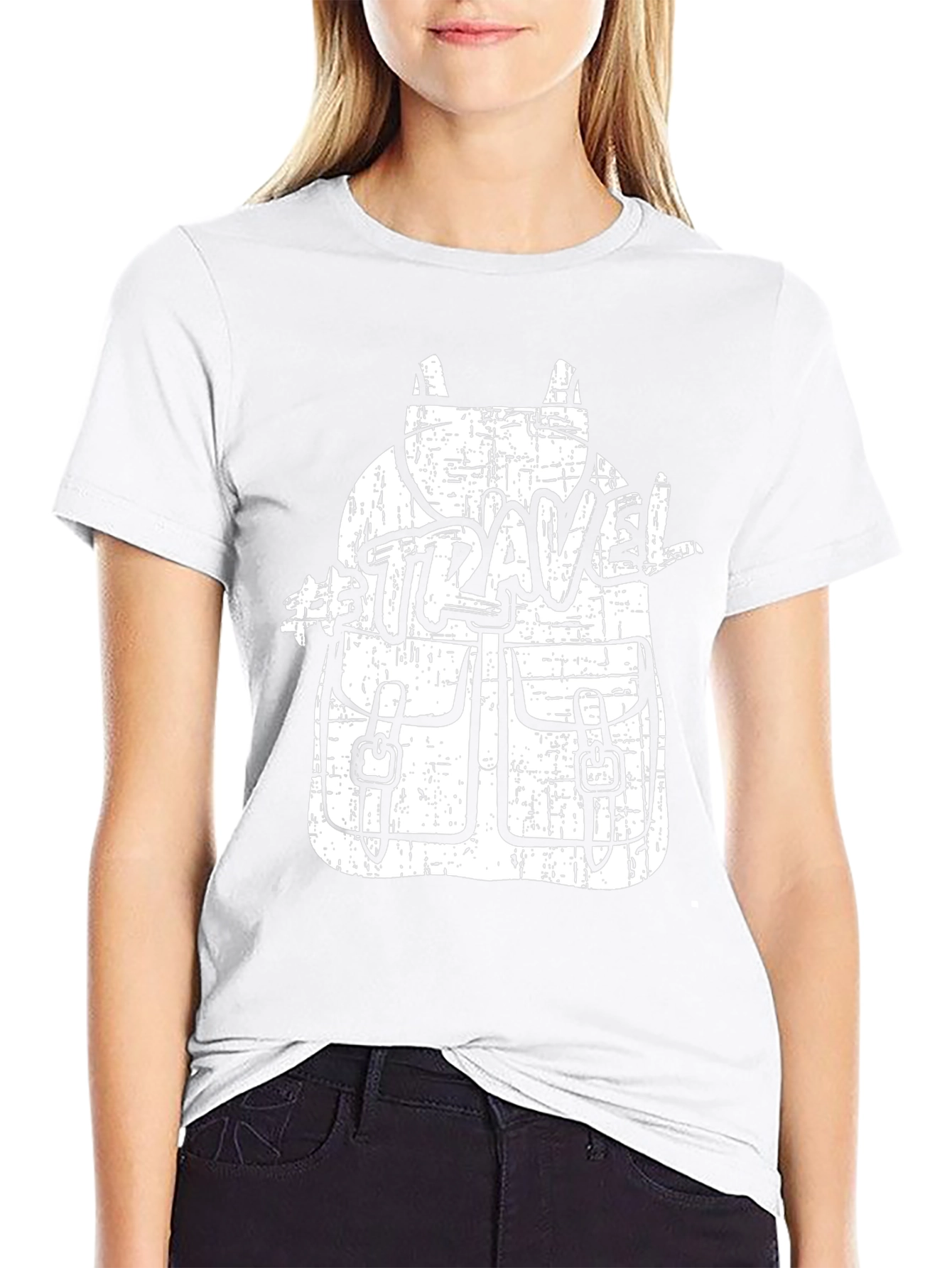 Travel Backpack Graphic Tee - Adventure Ready