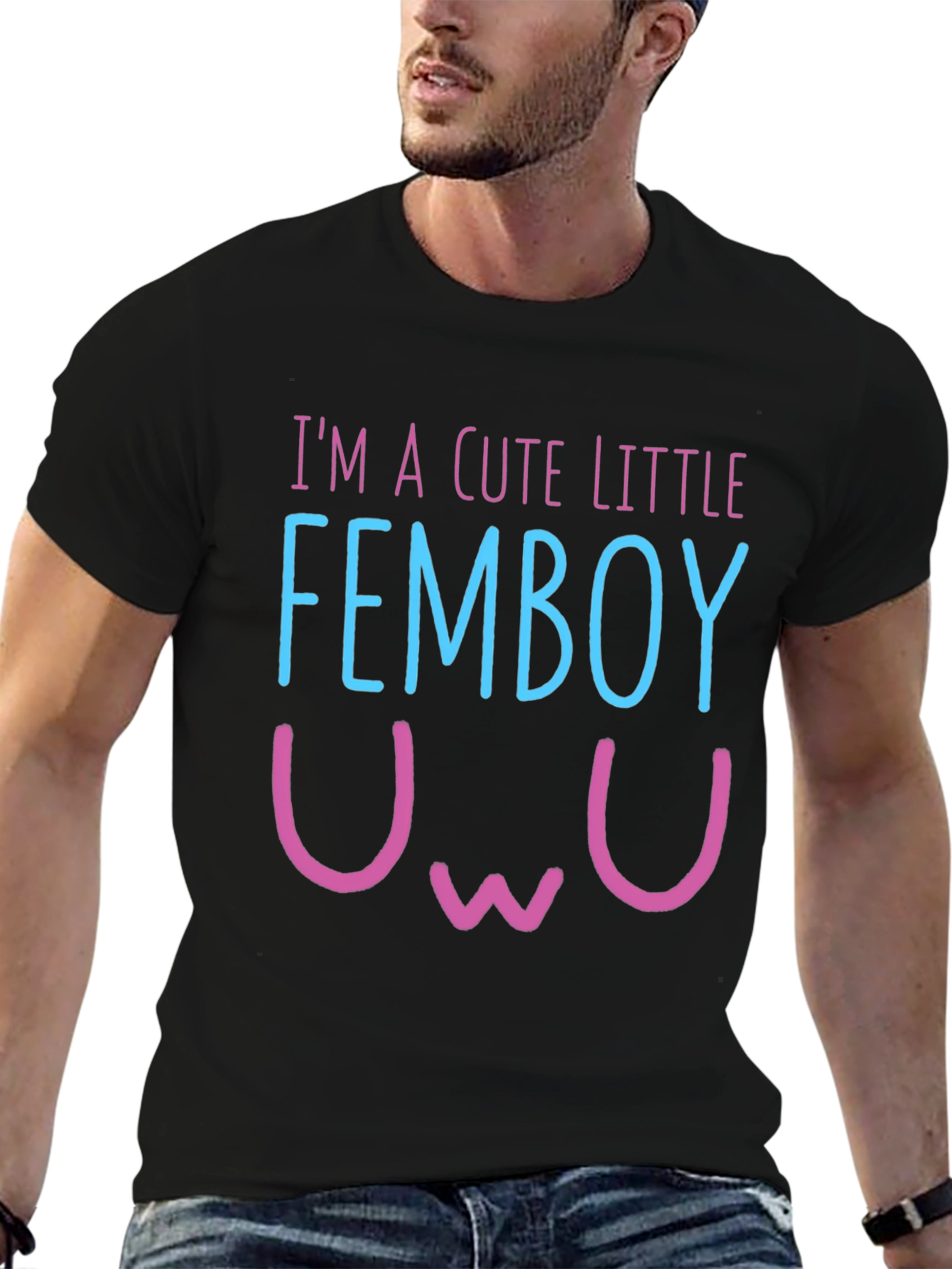 Cute Femboy Graphic T-Shirt