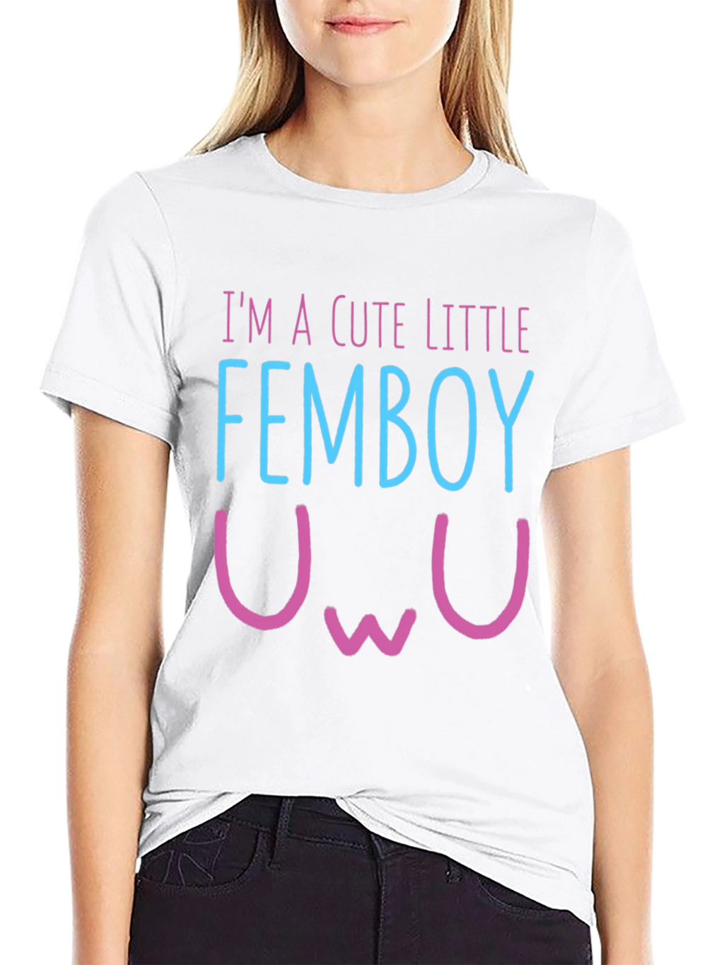 Cute Femboy Graphic T-Shirt