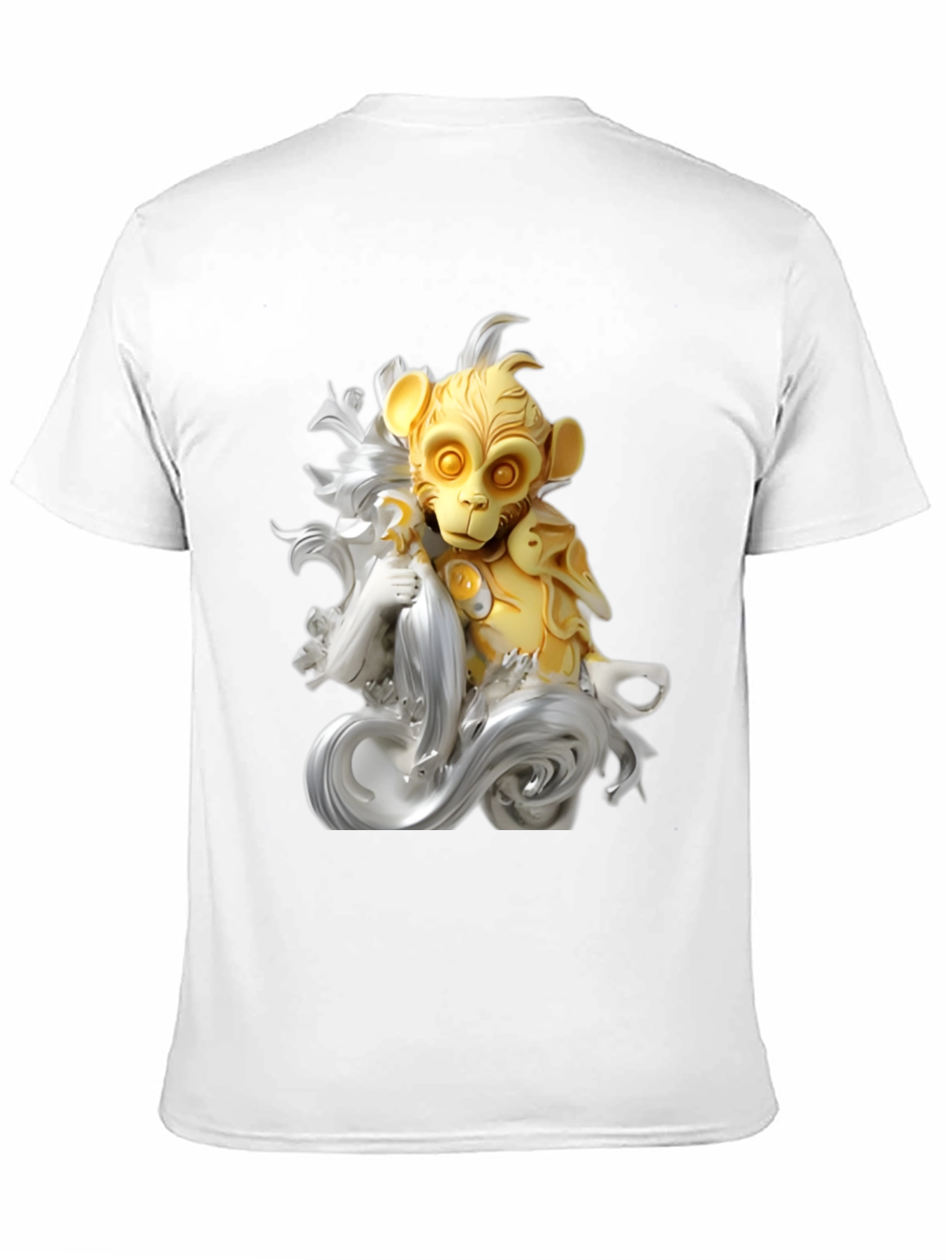 Monkey King Graphic Tee - Unique Art Design
