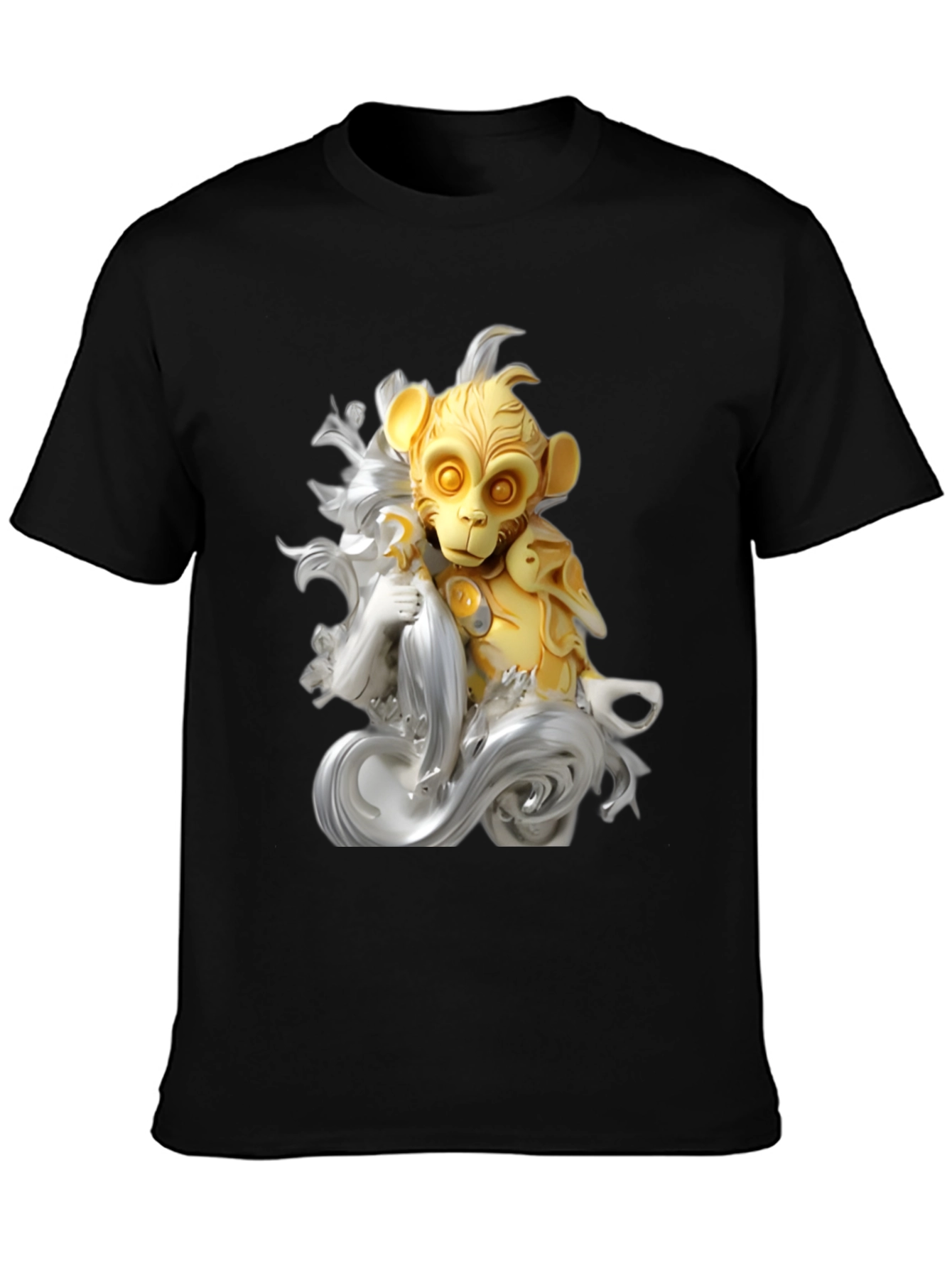Monkey King Graphic Tee - Unique Art Design