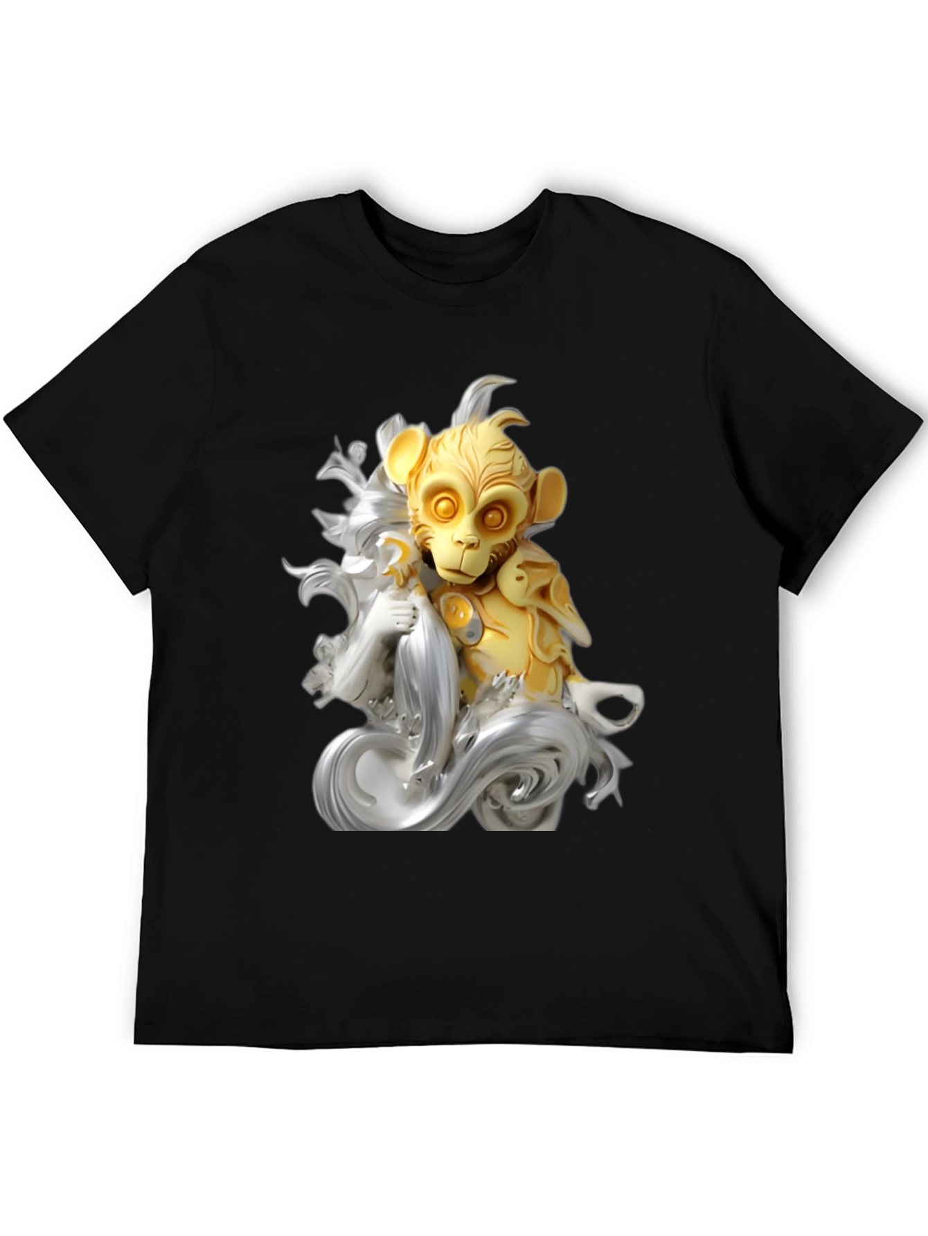 Monkey King Graphic Tee - Unique Art Design