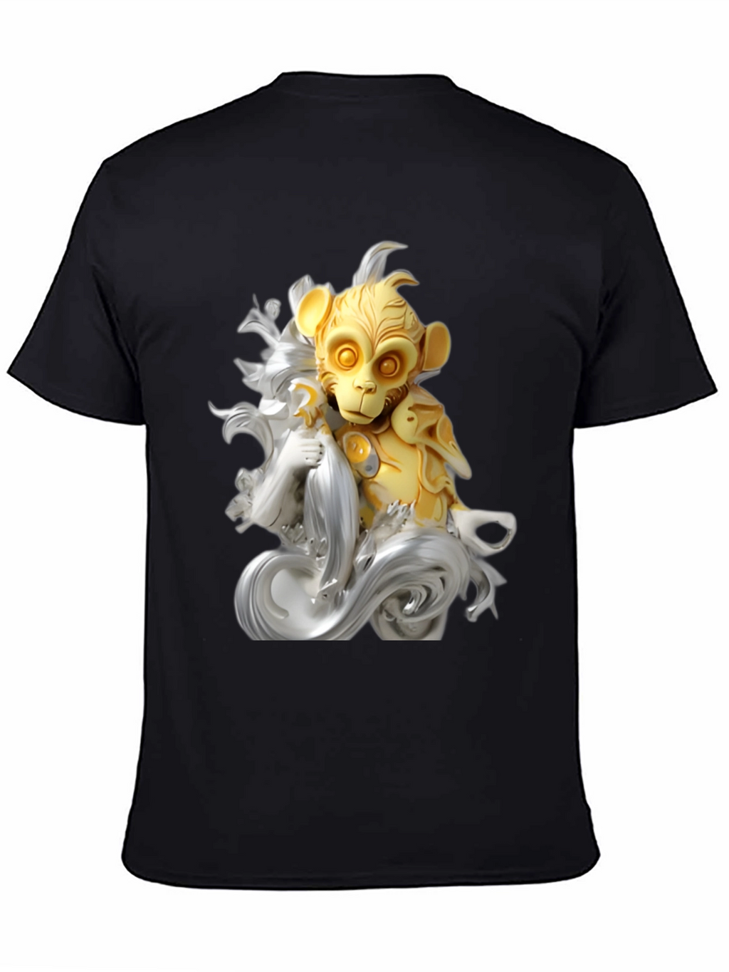 Monkey King Graphic Tee - Unique Art Design