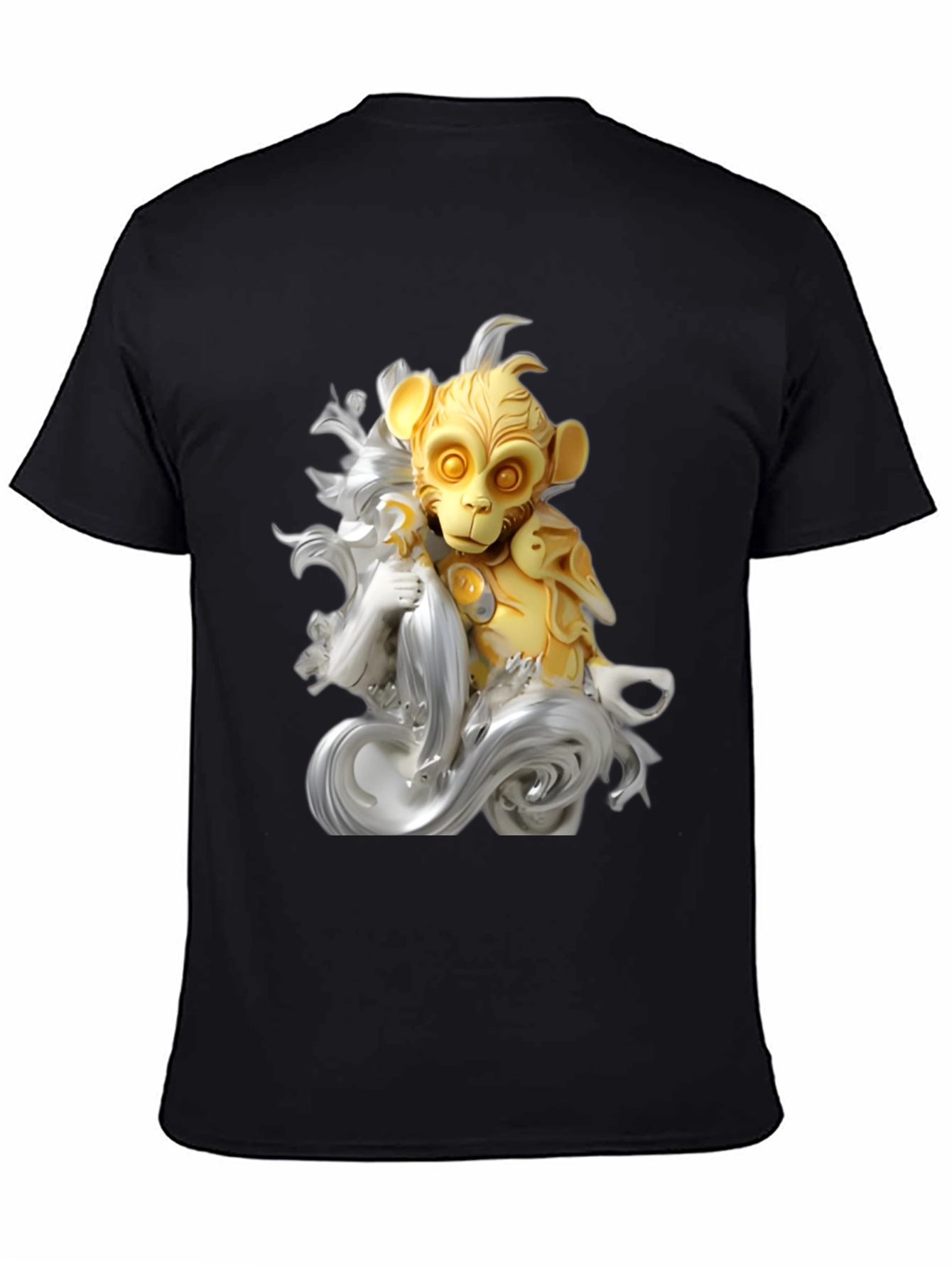 Monkey King Graphic Tee - Unique Art Design