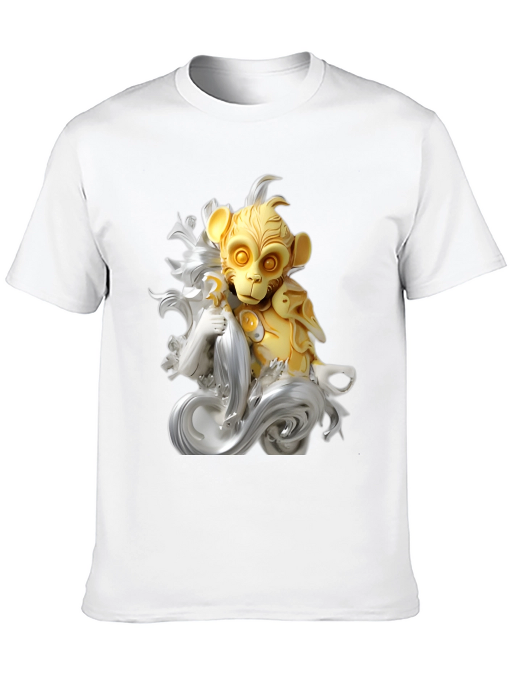 Monkey King Graphic Tee - Unique Art Design