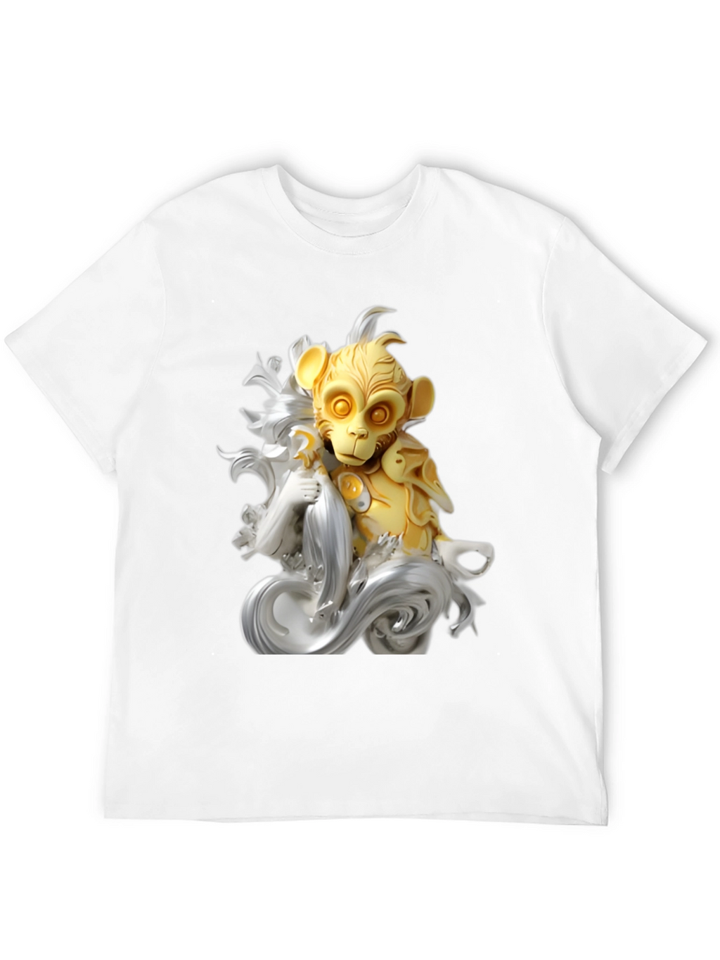 Monkey King Graphic Tee - Unique Art Design