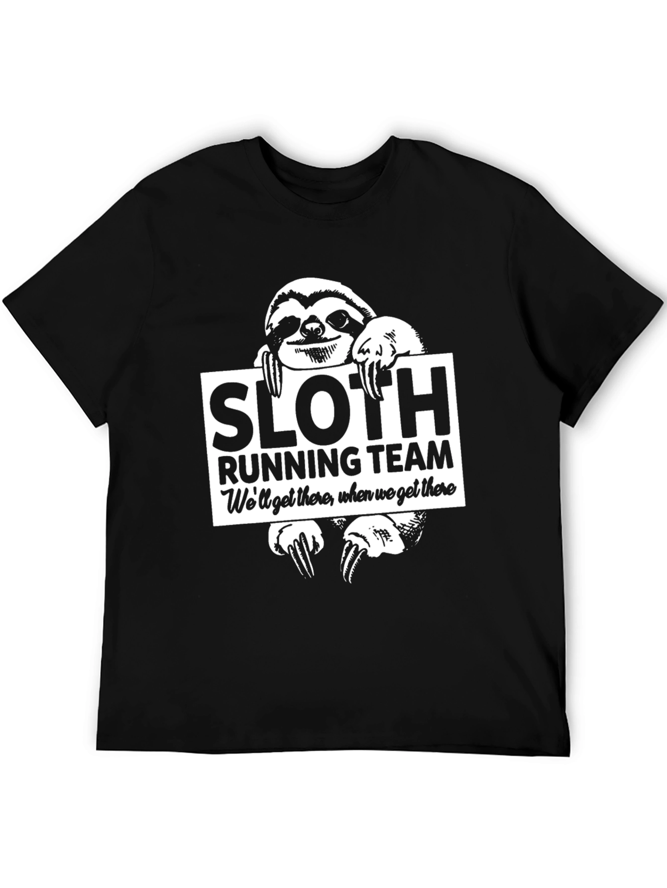 Sloth Running Team T-Shirt - Funny & Relaxed