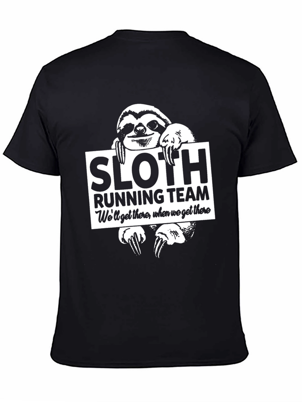 Sloth Running Team T-Shirt - Funny & Relaxed