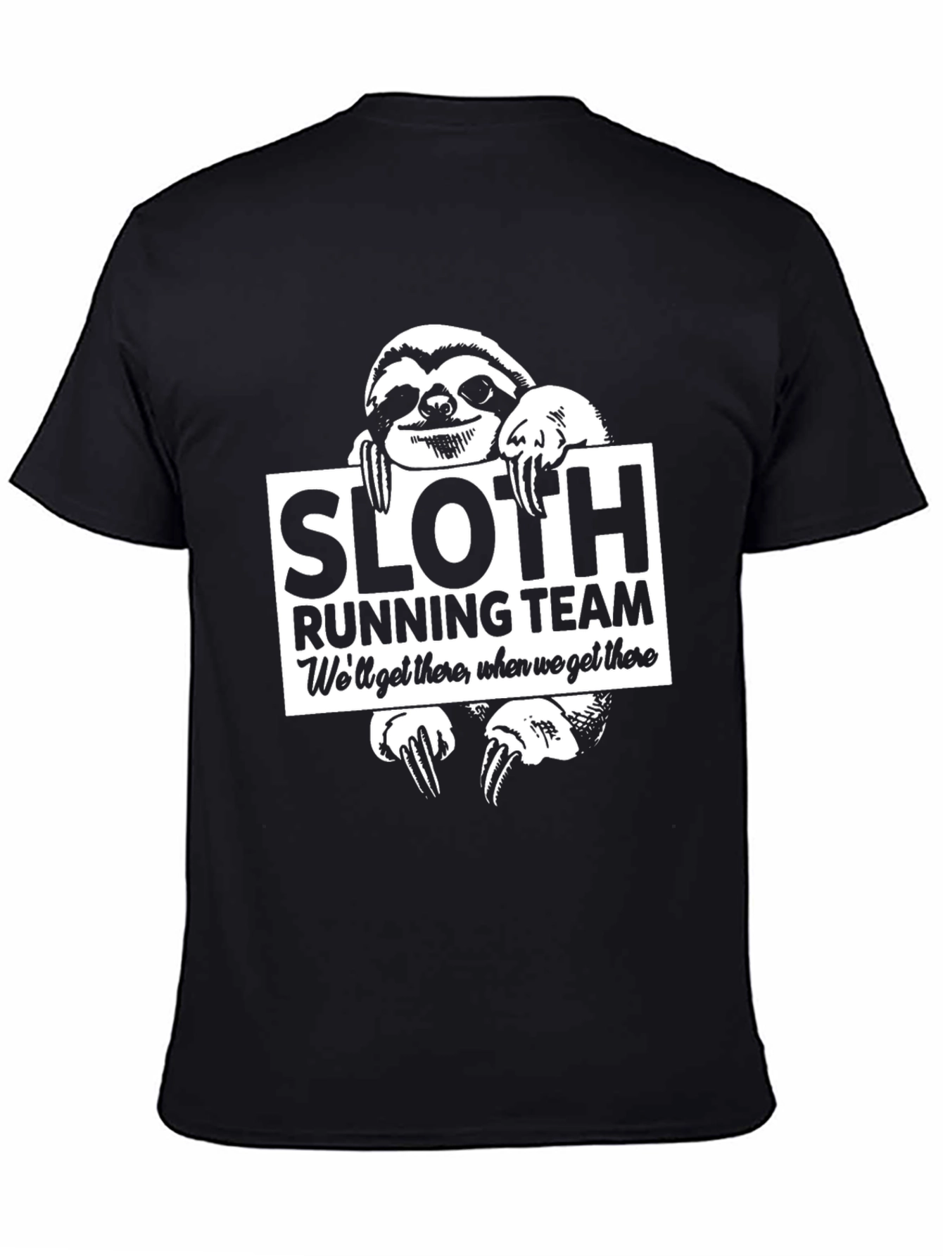 Sloth Running Team T-Shirt - Funny & Relaxed