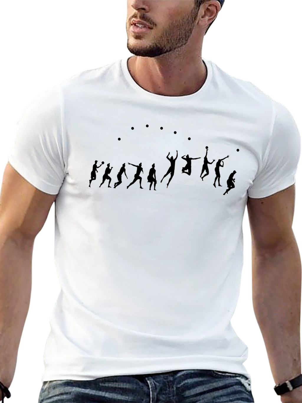 Silhouette Sports Evolution Black T-Shirt