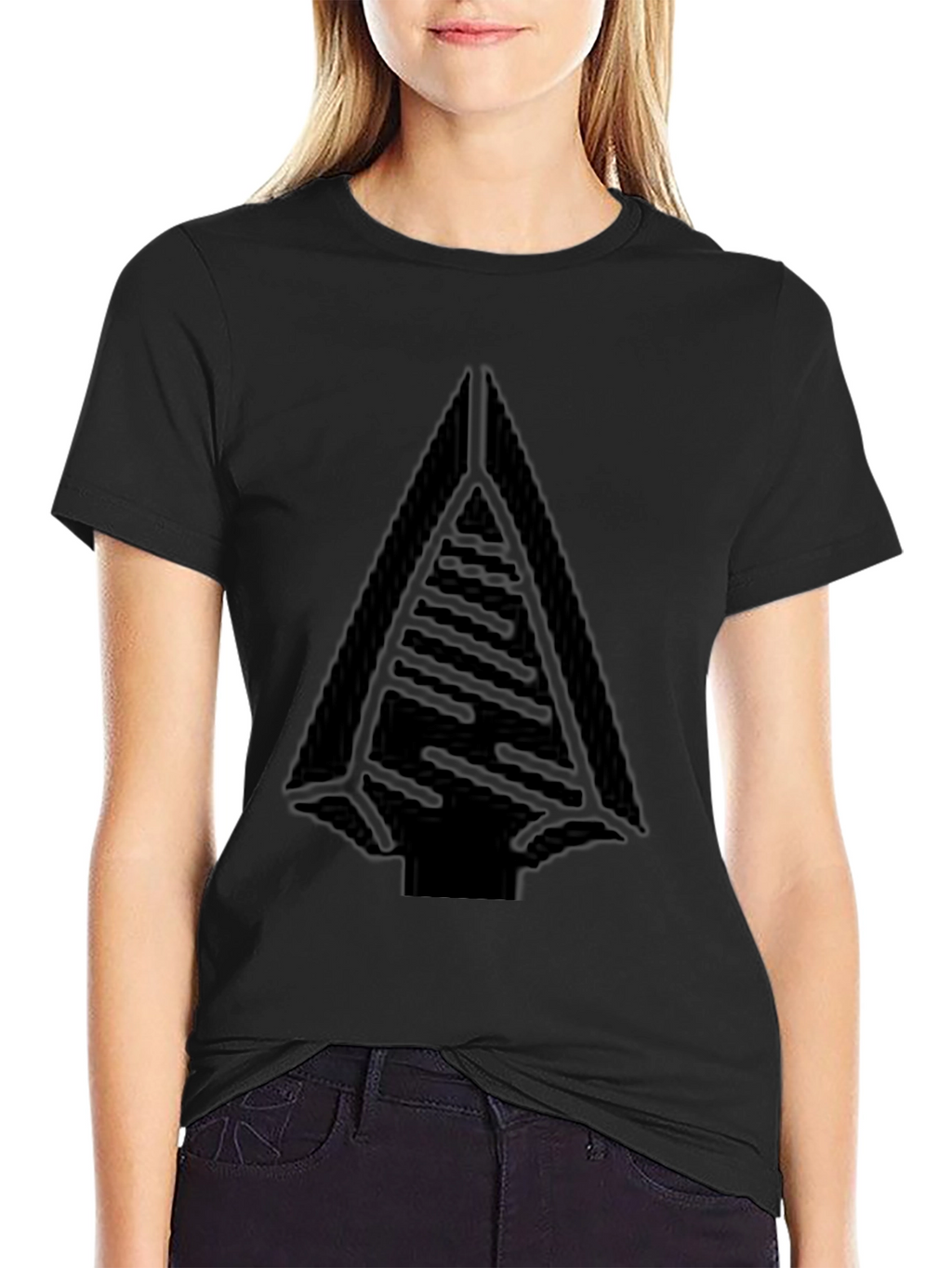 Arrowhead Graphic Black T-Shirt
