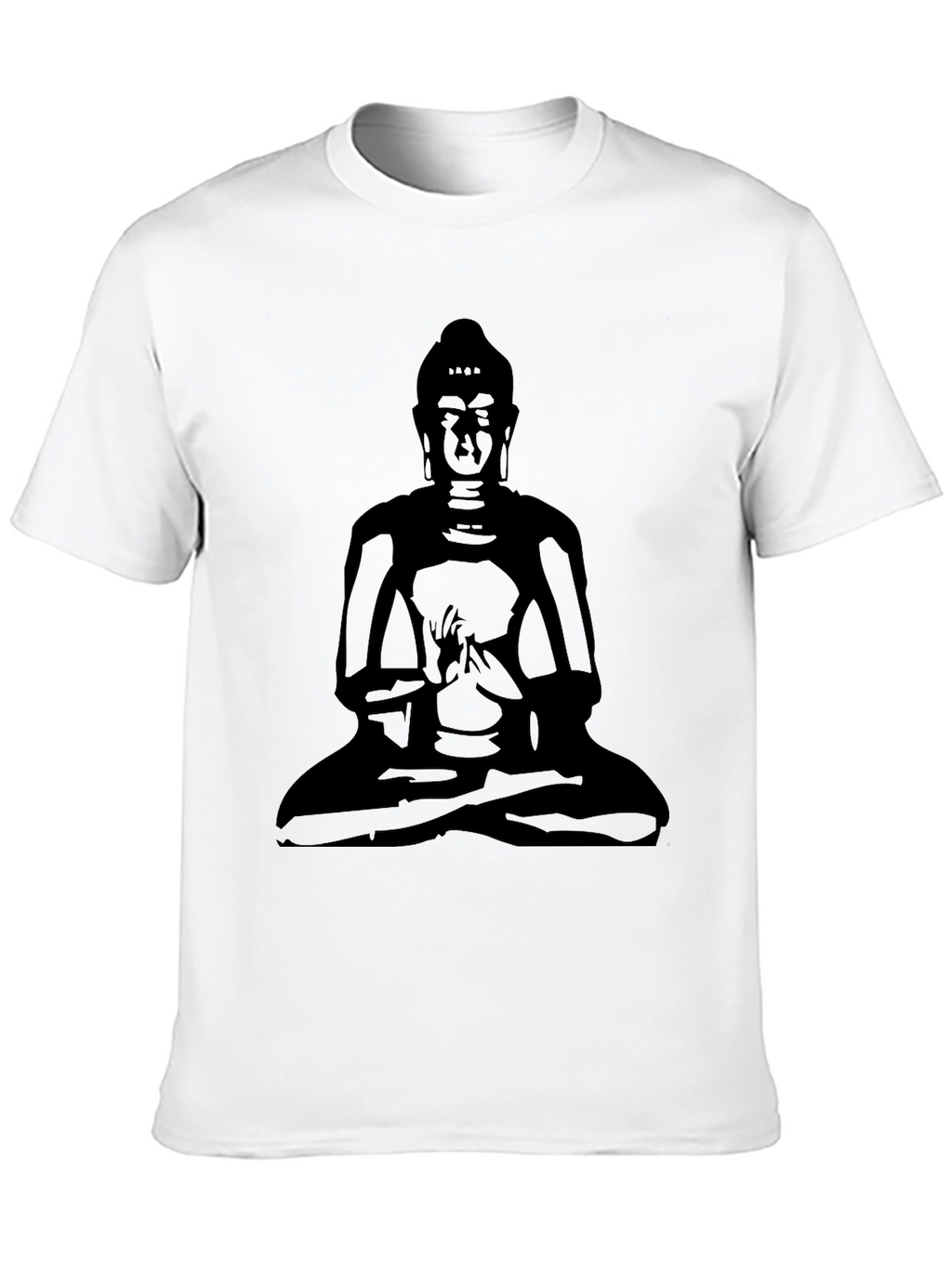 Buddha Graphic Tee - Mens Black T-Shirt