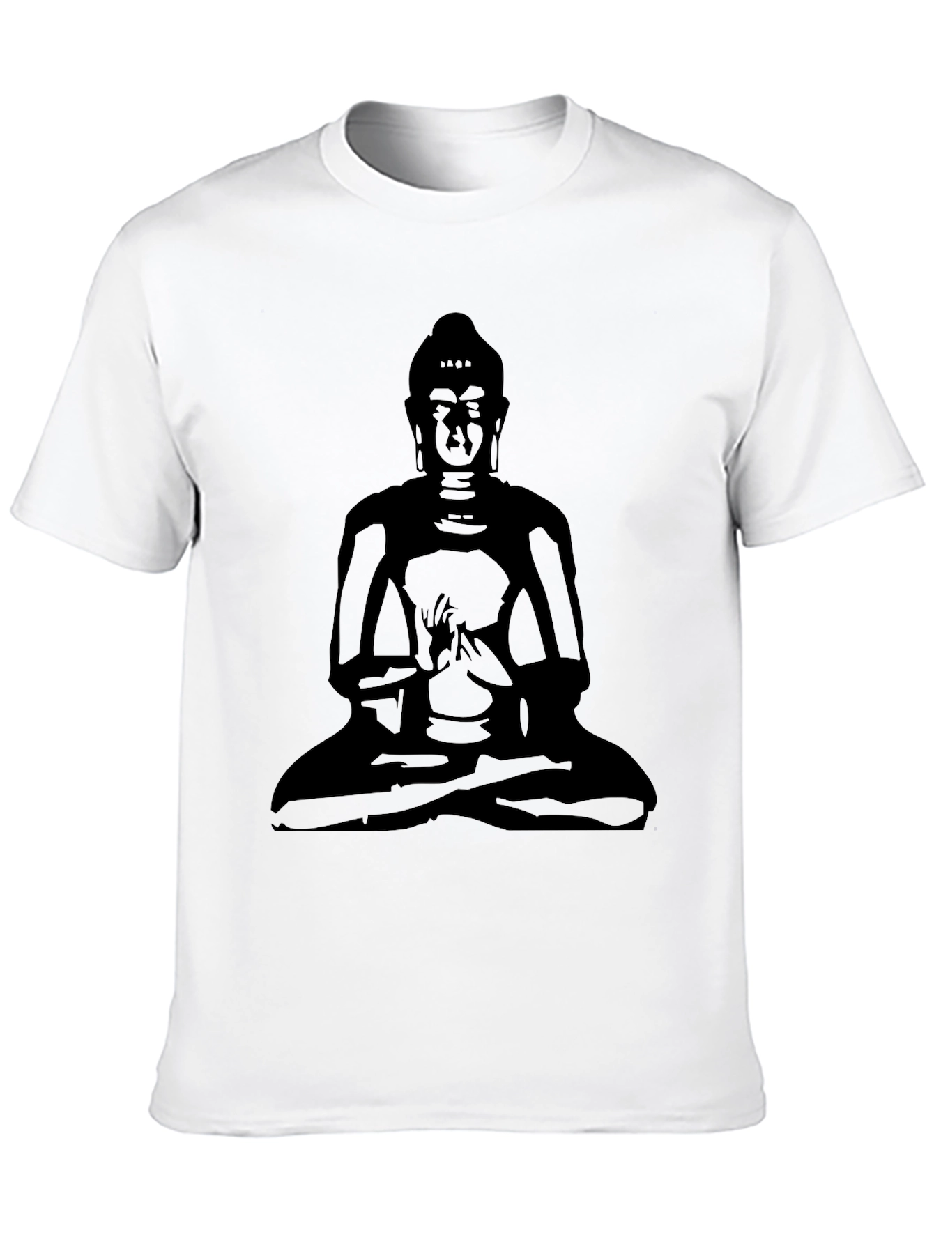 Buddha Graphic Tee - Mens Black T-Shirt