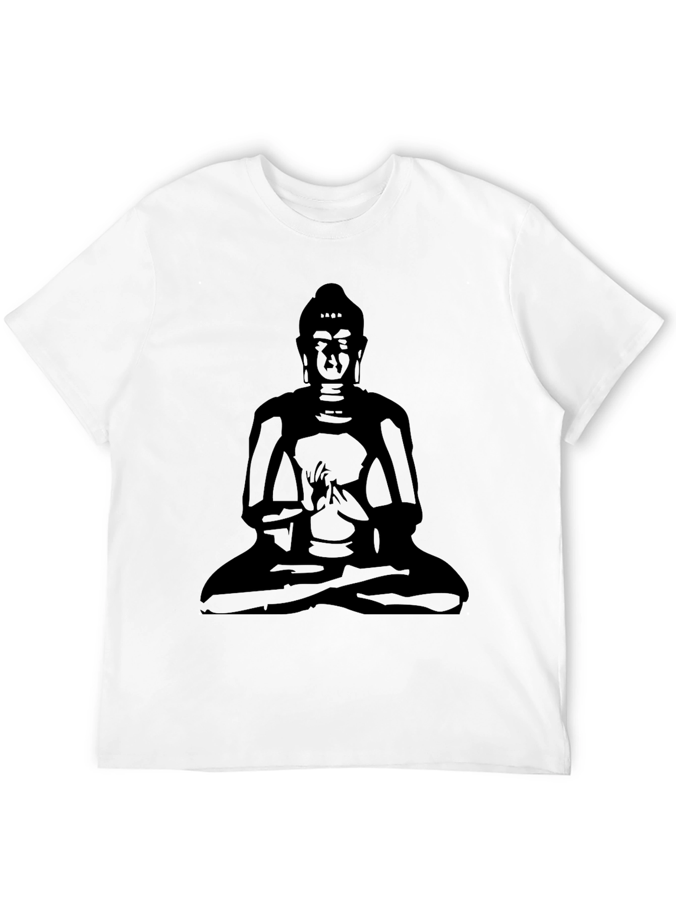 Buddha Graphic Tee - Mens Black T-Shirt
