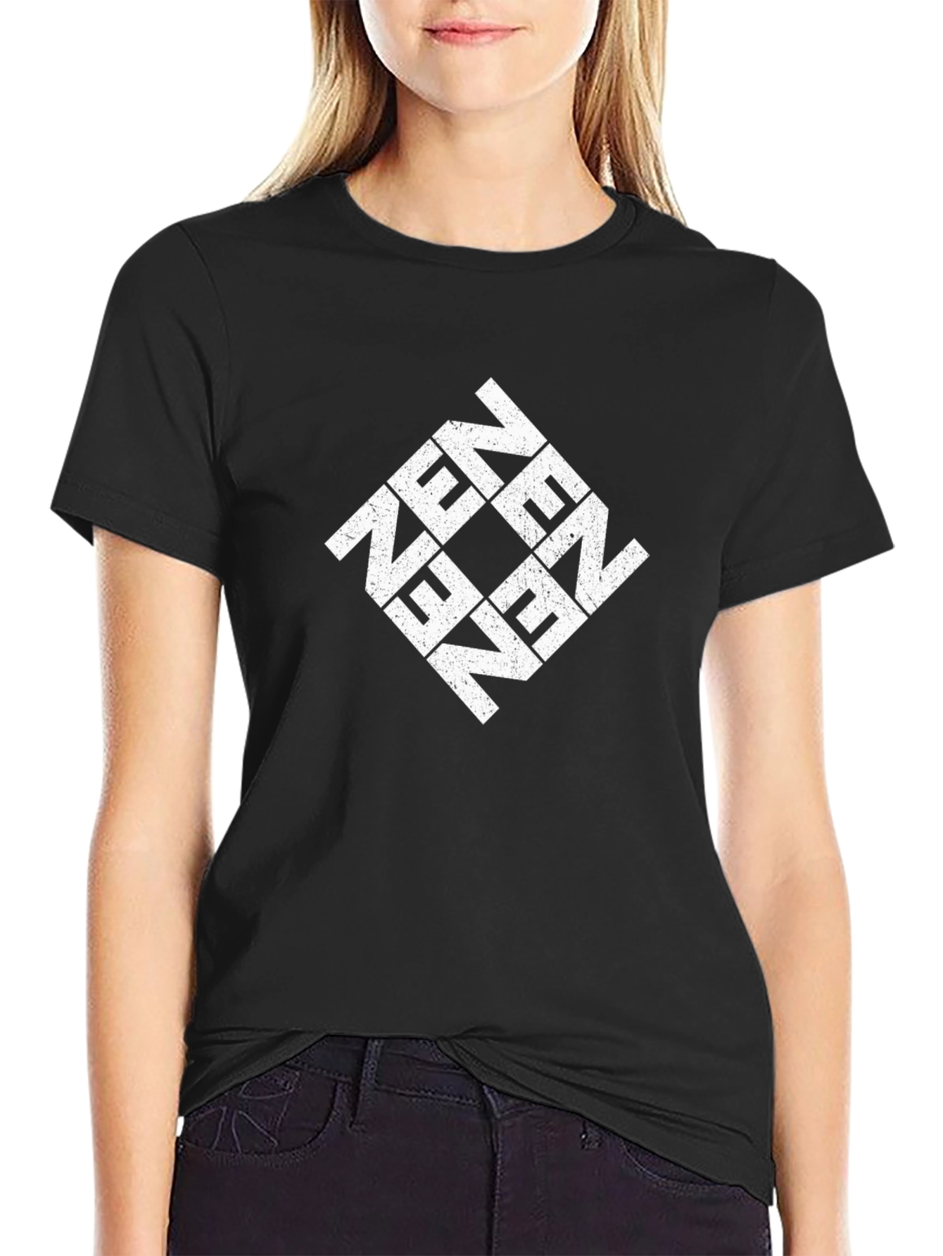 Zen Graphic Tee - Mens Black T-Shirt