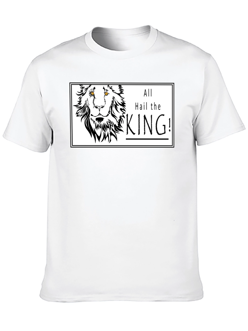 All Hail the King Lion Graphic Tee
