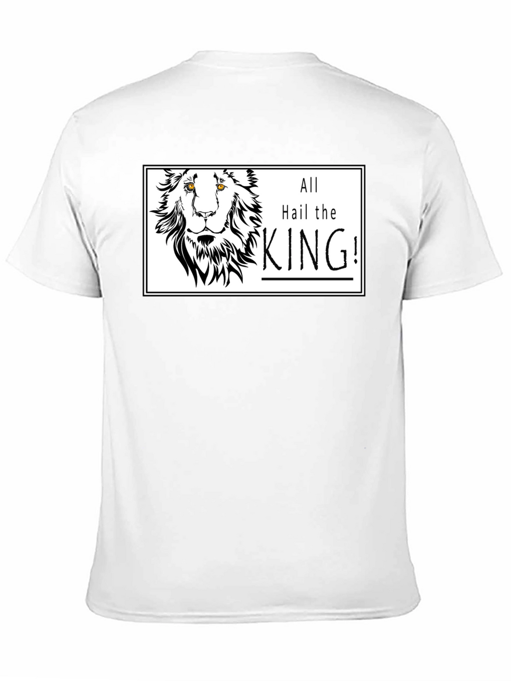 All Hail the King Lion Graphic Tee