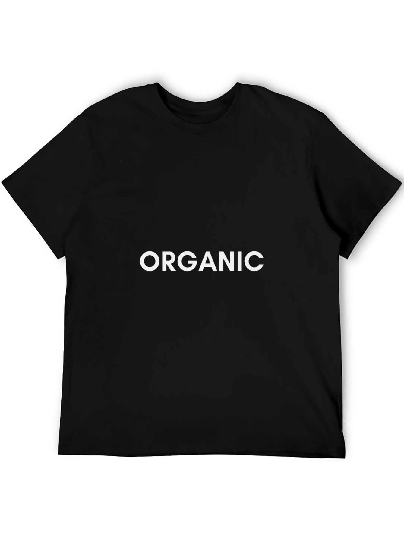 Organic Graphic Tee - Black Cotton Blend
