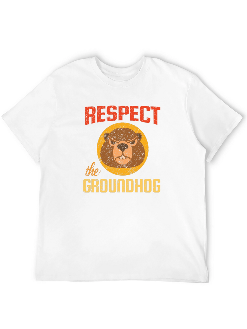 Respect the Groundhog Graphic Tee