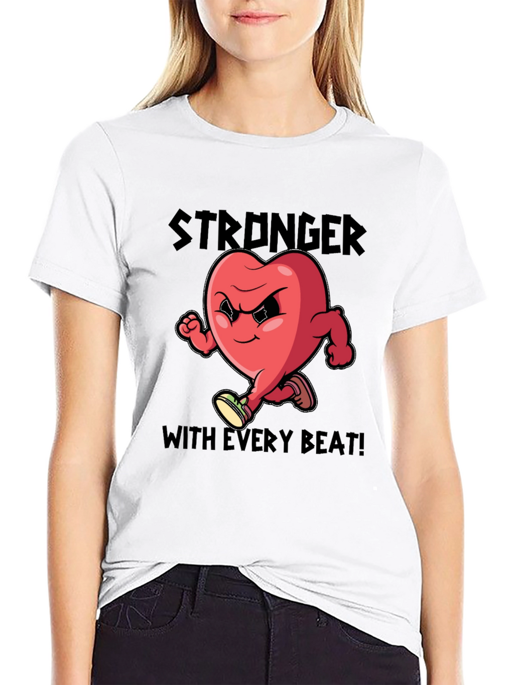 Stronger With Every Beat T-Shirt