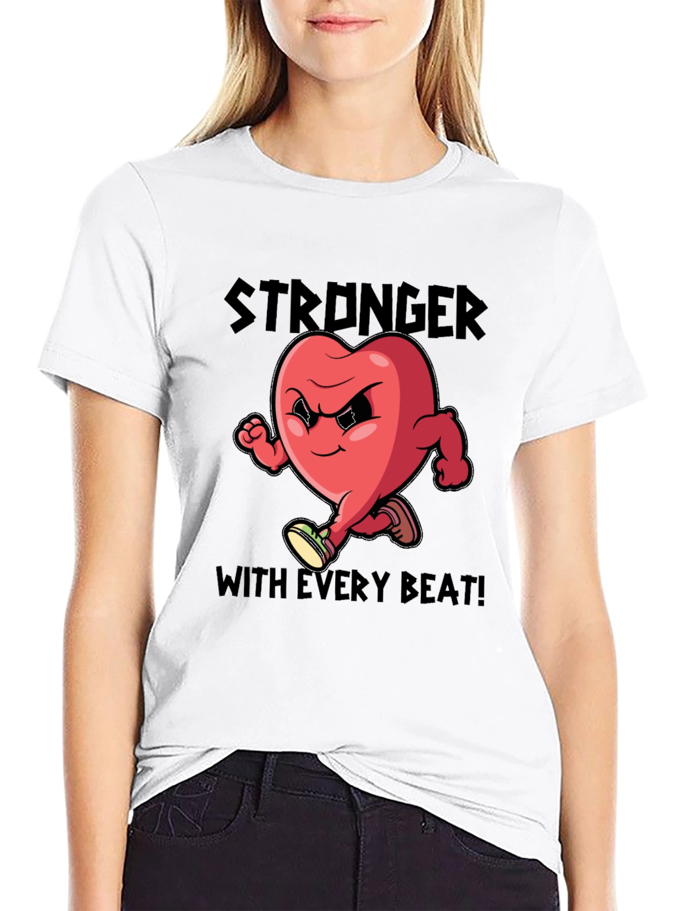 Stronger With Every Beat T-Shirt