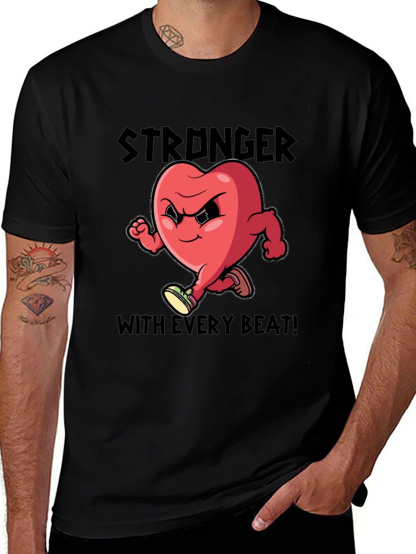 Stronger With Every Beat T-Shirt