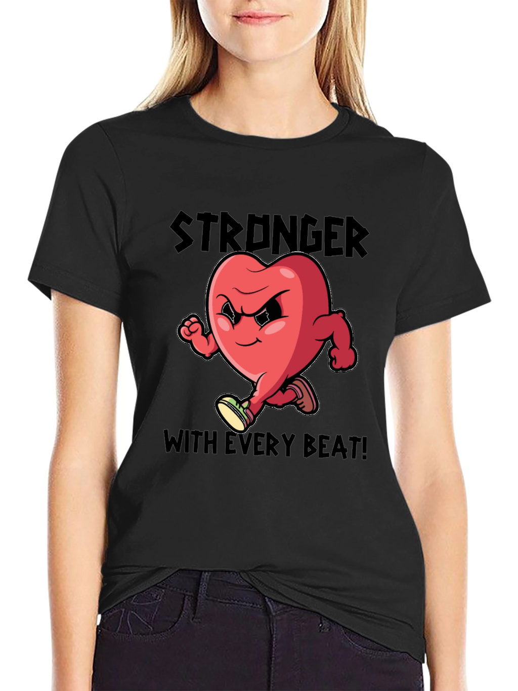 Stronger With Every Beat T-Shirt