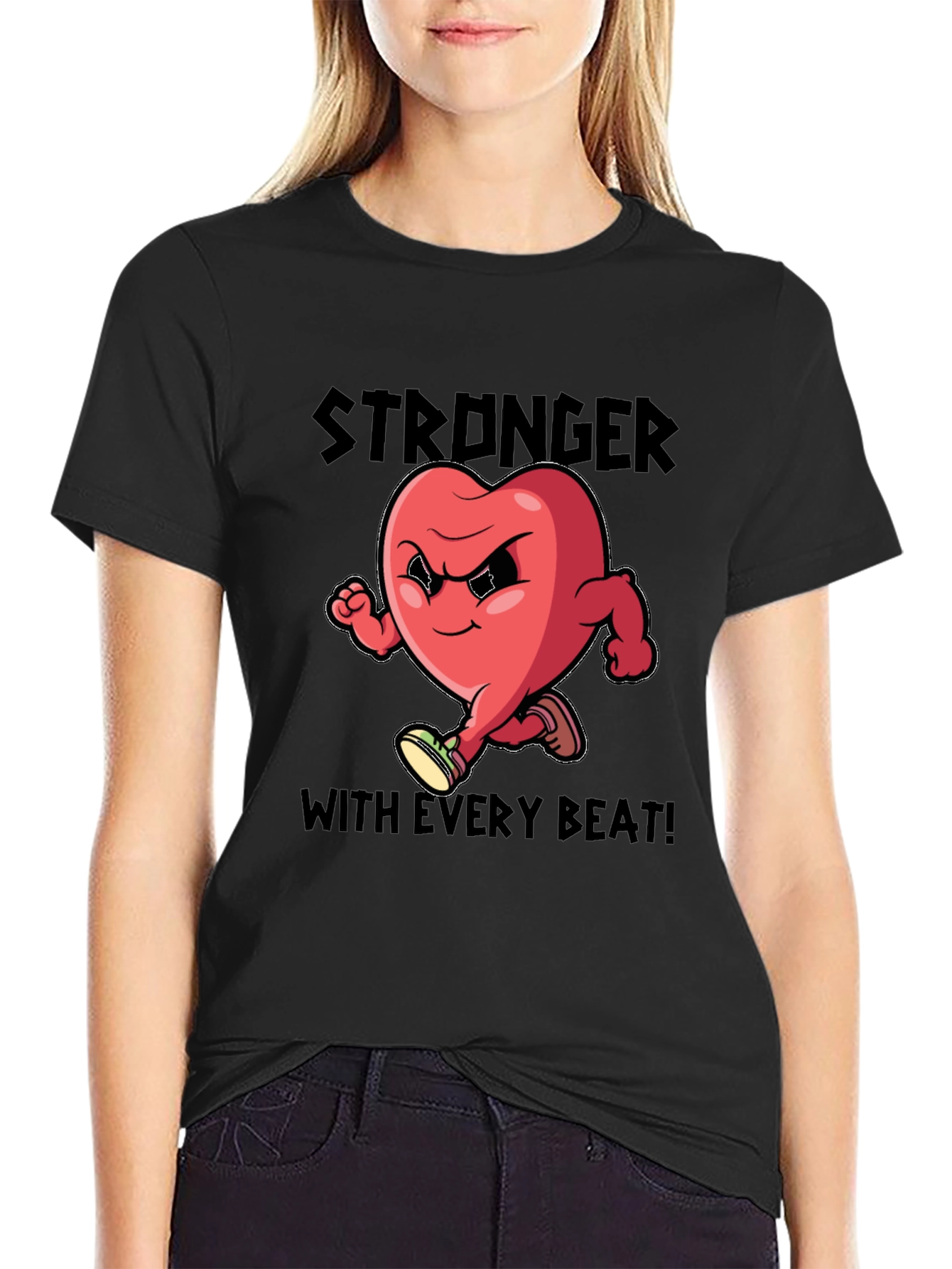Stronger With Every Beat T-Shirt