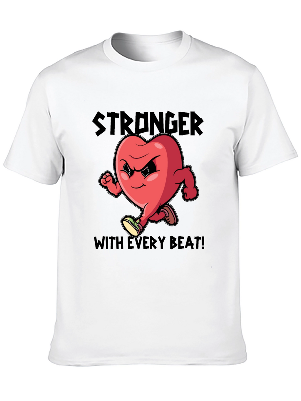 Stronger With Every Beat T-Shirt