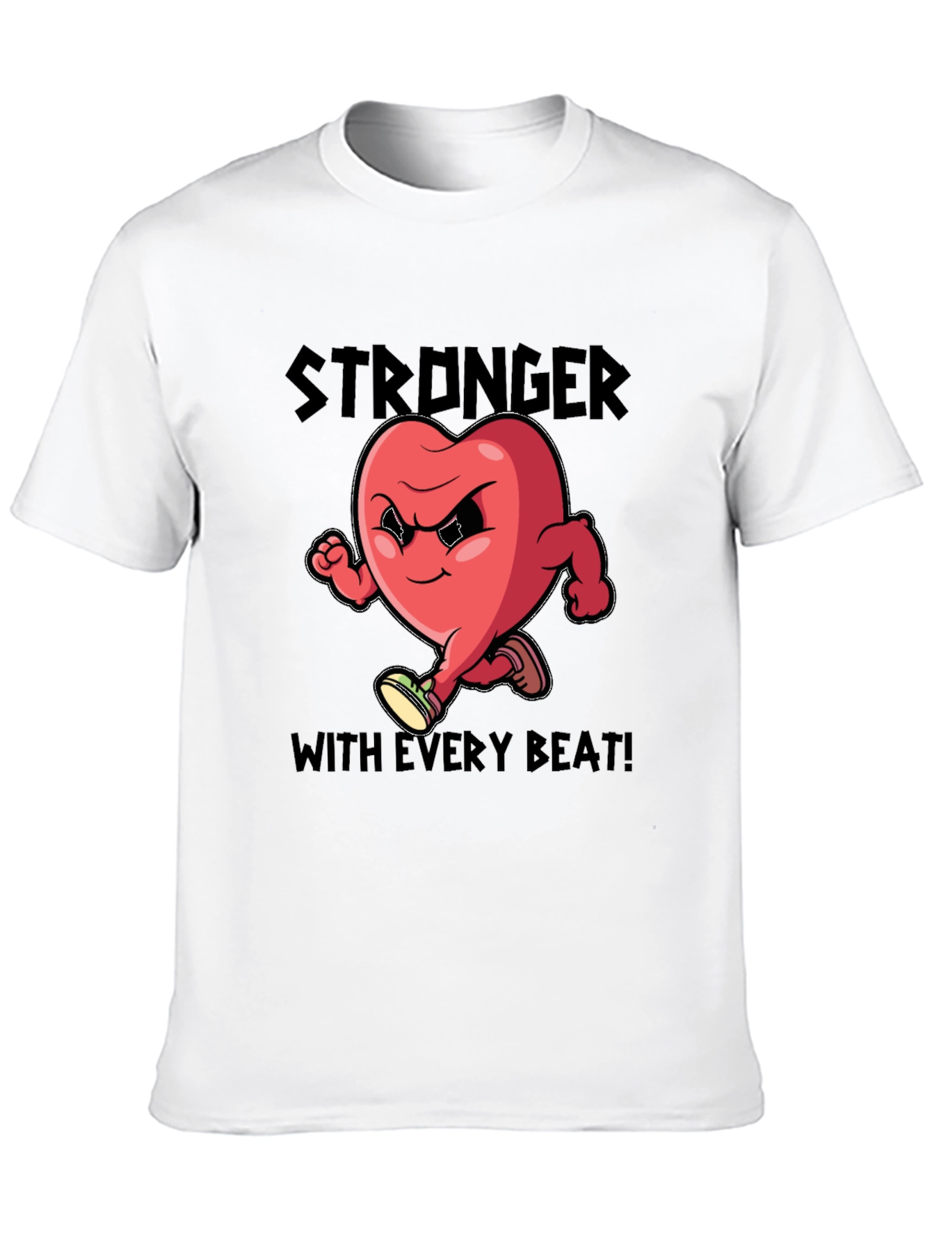 Stronger With Every Beat T-Shirt