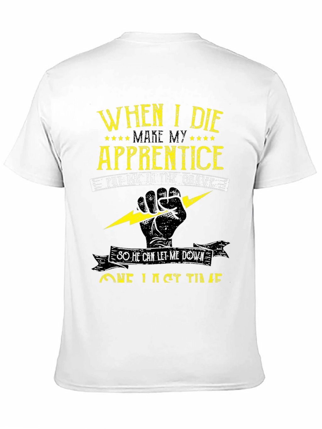 Electrician Apprentice Humor Graphic T-Shirt