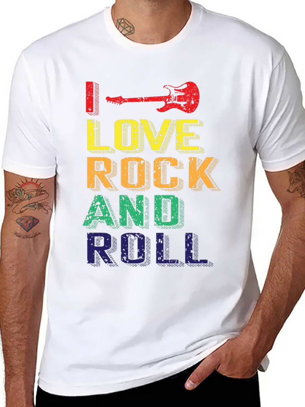 I Love Rock and Roll Graphic Tee