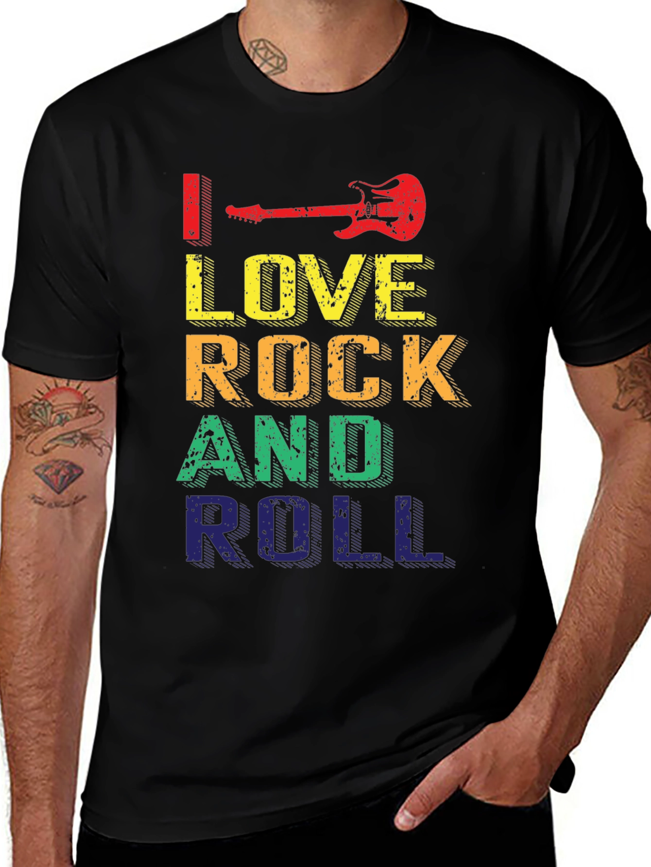 I Love Rock and Roll Graphic Tee