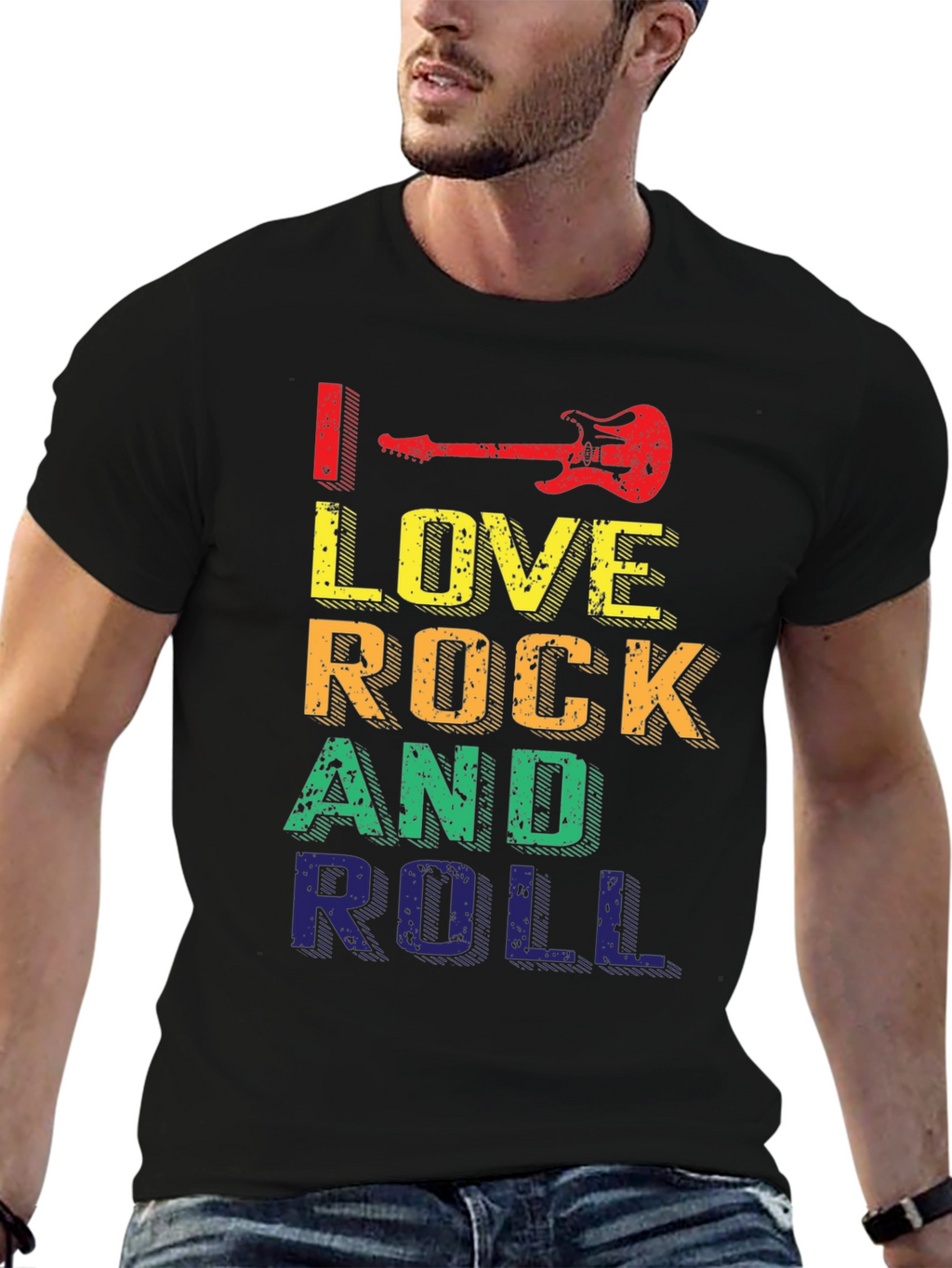 I Love Rock and Roll Graphic Tee