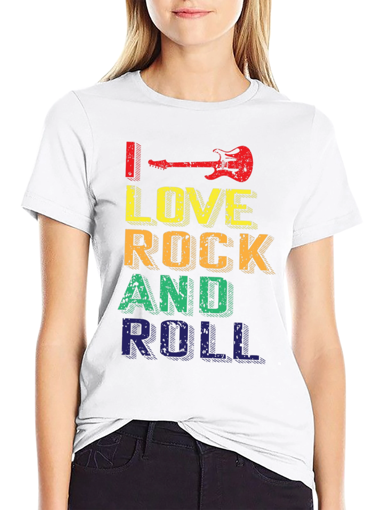 I Love Rock and Roll Graphic Tee