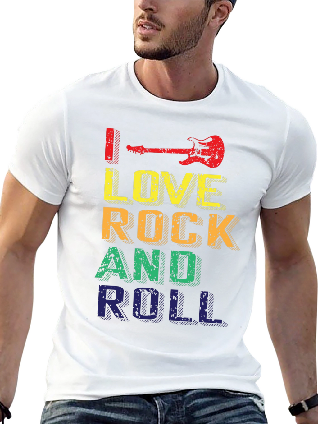 I Love Rock and Roll Graphic Tee