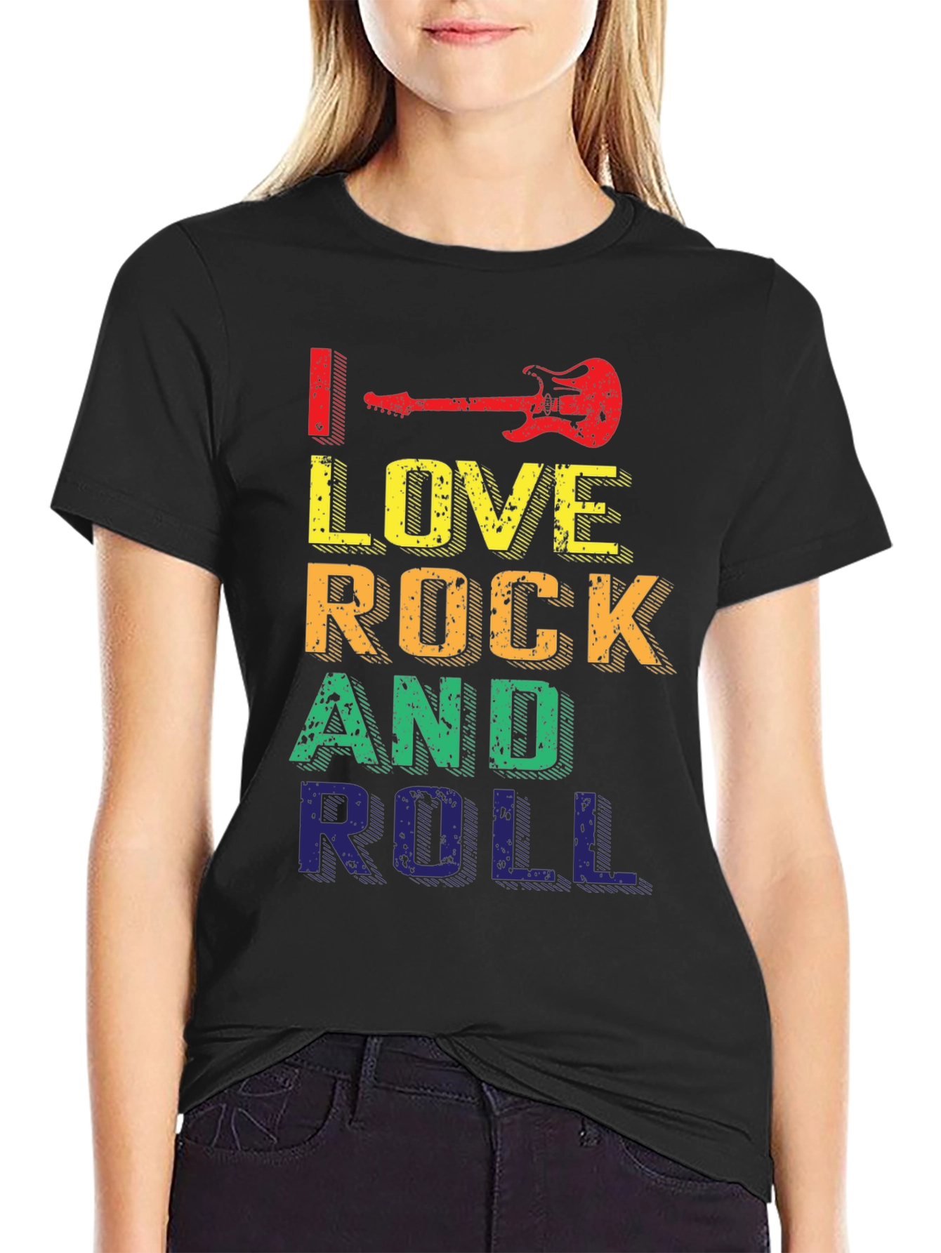 I Love Rock and Roll Graphic Tee
