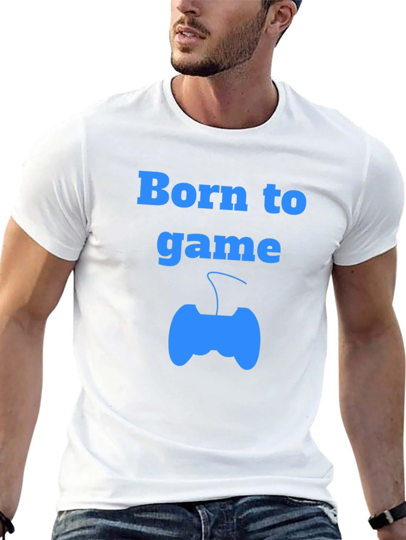 Born to Game Graphic T-Shirt