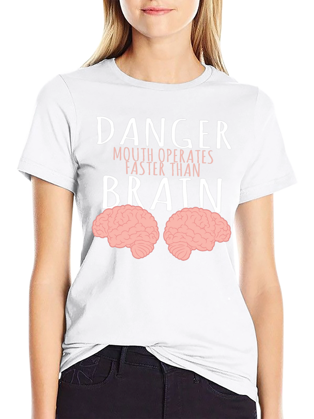 Danger Mouth Operates Faster Than Brain T-Shirt