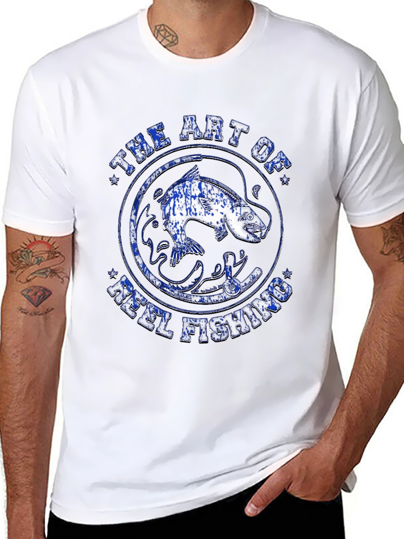 The Art Of Reel Fishing T-Shirt