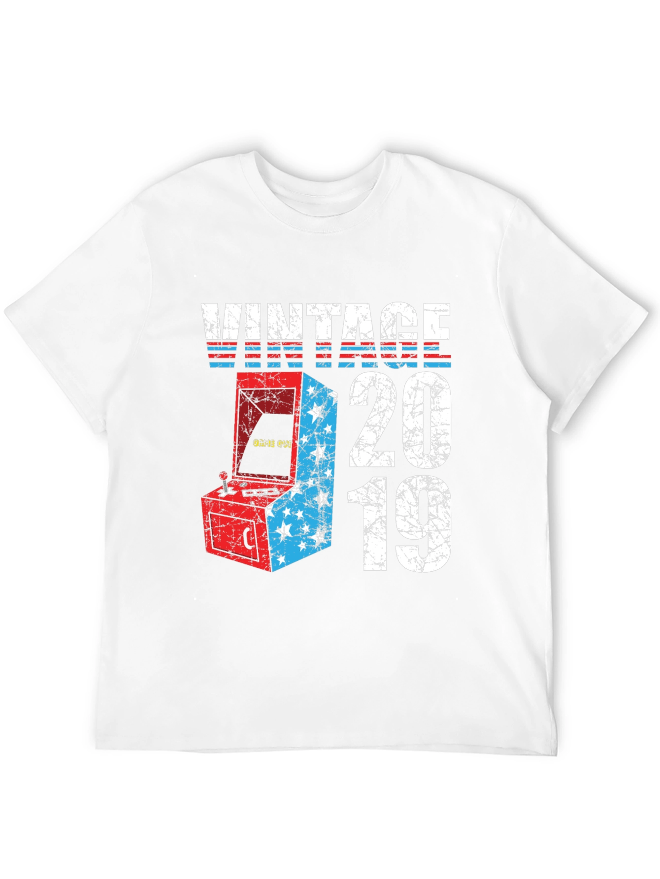 Vintage 2019 Arcade Gamer T-Shirt